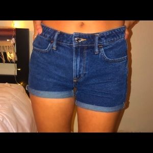 Dark blue Jean shorts